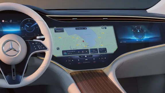 Mercedes-Benz EQS SUV Navigation - Merbag Mercedes-Benz EQS SUV Navigation - Merbag
