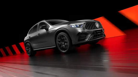 Mercedes AMG GLC 63 S E PERFROMANCE Frontansicht - Merbag Mercedes AMG GLC 63 S E PERFROMANCE Frontansicht - Merbag