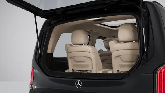 Mercedes V Klasse Separat öffnende Heckscheibe - Merbag Mercedes V Klasse Separat öffnende Heckscheibe - Merbag